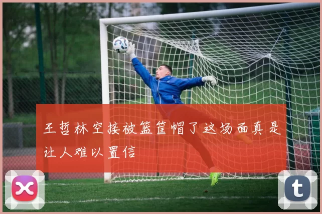 王哲林空接被篮筐帽了这场面真是让人难以置信